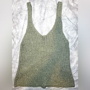 Moon and Madison knit sweater tank top